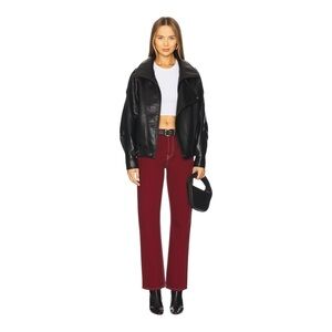 NWT RE/DONE The Standard Jean in Currant Red Size 25